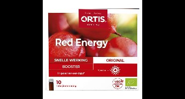 Ortis Red Energy Biologisch 10x15ml