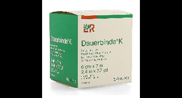 Dauerbinde K 6cm X 7m 1 105904