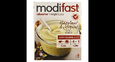 Modifast Intensive Hazeln.&yog. Flav.pudding 8x52g