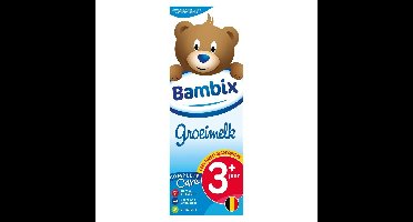 Bambix Groeimelk Natuur 3+ 1l