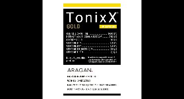 Tonixx Gold Energie en Geestelijke Prestaties 40 Capsules