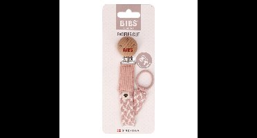 Bibs Fopspeenketting Braided Blush&ivory