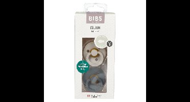 Bibs 1 Fopspeen Symmetric Duo Sand/iron 2