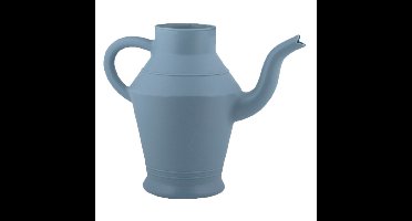 Esschert design vintage planten gieter - denimblauw - kunststof - 2 liter