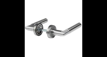 Assa Abloy codekruk op rozet - 7901-8rs - RVS - draaichting 1/4 - rechtshandig