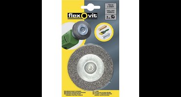 Flexovit stiftborstel - vlak 100mm x 6 FM