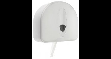 PlastiQline 2020 PlastiQline 2020 kunststof mini jumboroldispenser plus restrol PQ20MiniSRJ - wit