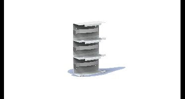 Mediqo-line MediQo-line trio handschoendispenser MQTGDP - wit