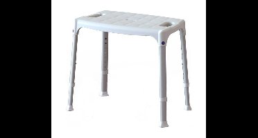 SecuCare SecuCare Quattro douchestoel, verstelbaar in hoogte 39-54 cm - wit