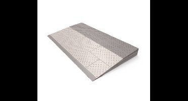 SecuCare SecuCare drempelhulp set 3 laags 84x6x45 cm - grijs/bruin