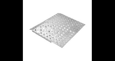SecuCare SecuCare Alu Type 3 drempelhulp hoogte toepasbaar (78x5-15) cm - aluminium/grijs