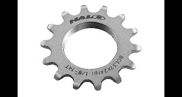 Halo Track Tandwiel 14t - zilver