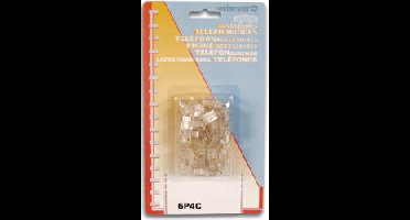 RJ11 (6P4C) plug, 50 stuks