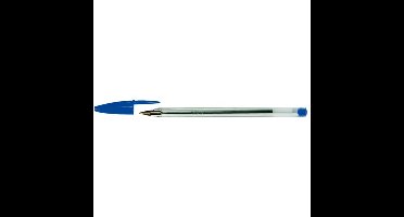 50x Bic Cristal balpen blauw medium