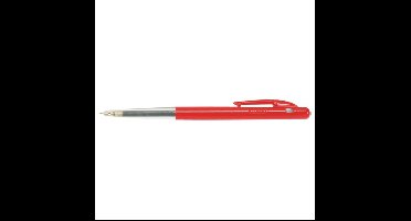 50x Bic M10 balpen rood medium