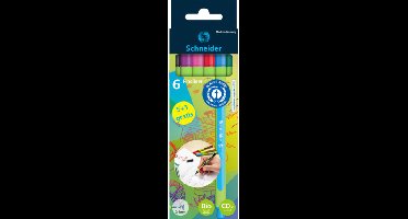 6 Fineliners Schneider Line-Up 0,4 mm assorti