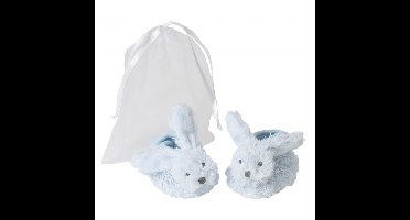 Happy Horse baby slofjes - konijn - blauw - 10 cm - Richie konijn
