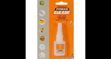 Power glue alles lijm tube - 5 gram - Knutsel superlijm tube - hobby en knutselen