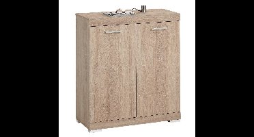 Opbergkast Bristol 1 van 90 cm hoog in eiken