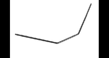 Team Corally - Stabilisatorstang - 2.0 mm - Front