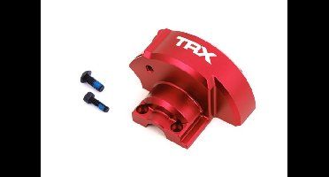 Traxxas - Cover, gear (red-anodized 6061-T6 aluminum) (TRX-10287-RED)