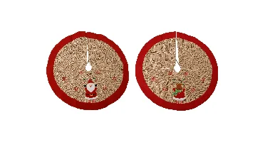 Decoris Boomrok 90cm rood