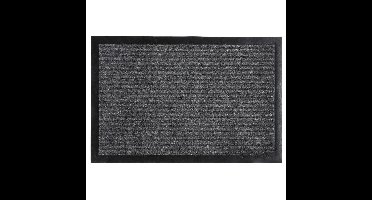 5Five Deurmat - donkergrijs - droogloopmat - 60 x 40 cm - Inloopmatten