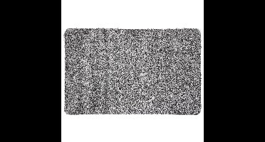 5Five Deurmat - zwart - absorberend - droogloopmat - 70 x 45 cm