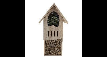 Cosy @ Home Insectenhotel - voor vlinders en bijen - hout - 45 cm