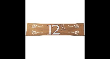 Folat Jubileum banner - 12,5 jaar - goud - feestversiering jubileum