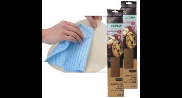 Herbruikbaar bakpapier - 40 x 33 cm - anti kleef - bakfolie?- 8x vel - tot 400x gebruik