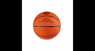 Sport Basketbal officieel - maat 7 - Sport en spel materialen - rubber - oranje