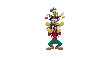 Kerstbal Mickey Donald Goofy Disney Ornament Kurt S. Adler