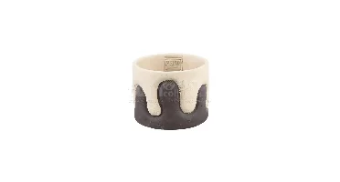 PTMD Bloempot Shelomi Créme Ø12cm