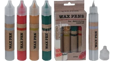 Waxstiften voor Kaarsen Decoratie 4 stuks