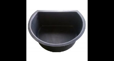 Fonteinvijver pe muurmodel 120x94x35 cm - 200 liter