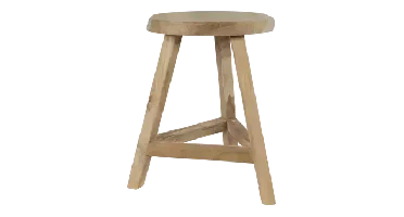 Krukje teak Binnen Buiten Tuin ø35cm Lesli Living