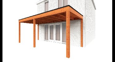 Trendhout Aanbouwveranda Modena 600x300 cm