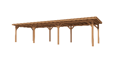 YARD Outdoor Elegante overkapping 800x400 cm Douglas blank