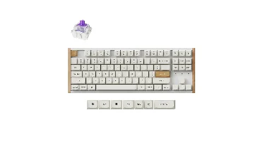 Keychron K8 HE Special edition wit