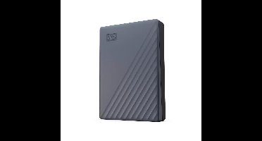 WD My Passport USB-C 5TB grijs